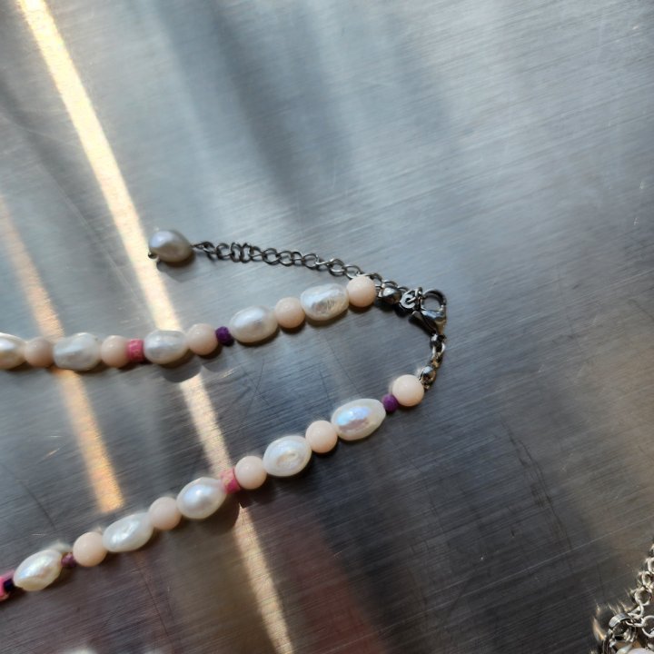 Newerly - Korean Women Fashion - #momslook - Pastel Pearl Necklace - 3