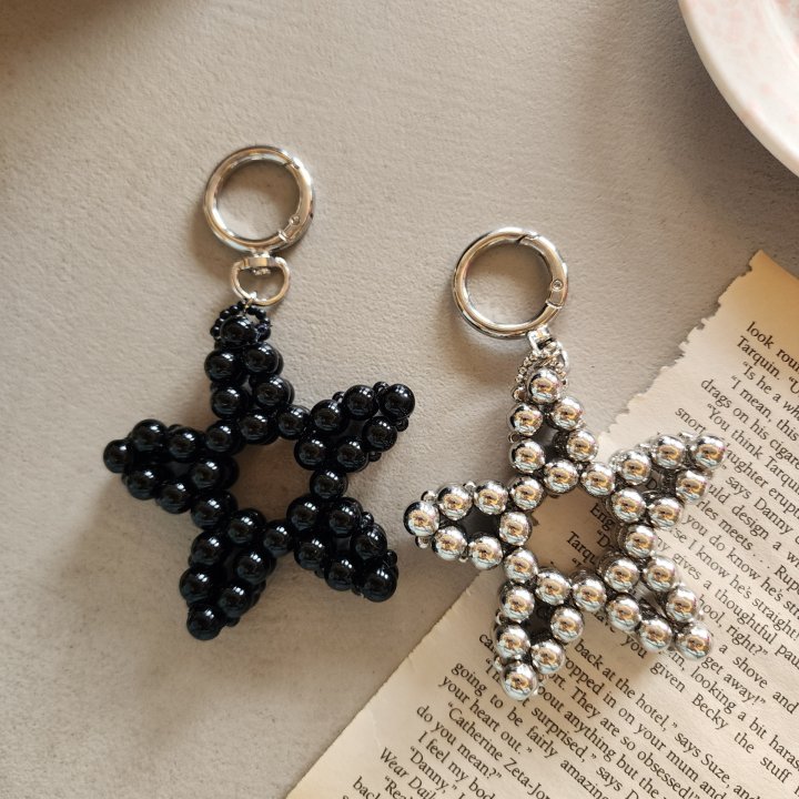 Newerly - Korean Women Fashion - #pursuepretty - Big Star Keyring - 2