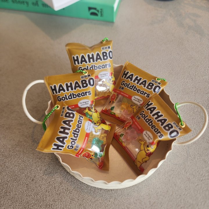 Newerly - Korean Women Fashion - #restrostyle - Haribo Mini Keyring (set of 5)