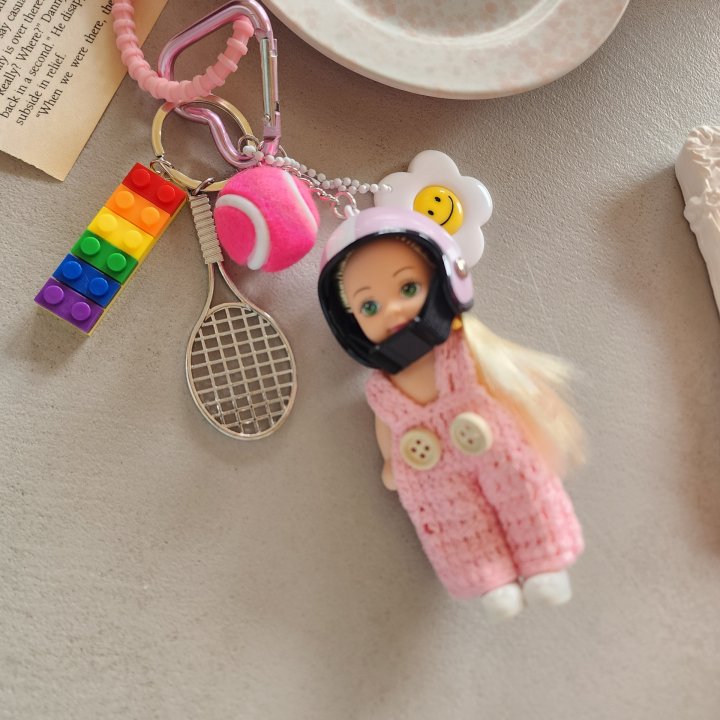 Newerly - Korean Women Fashion - #vintageinspired - Play Baby Doll Bag Charm