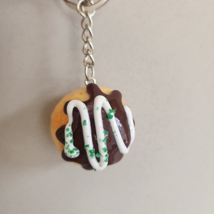 Newerly - Korean Women Fashion - #vintageinspired - Tacoyaki Keyring - 2