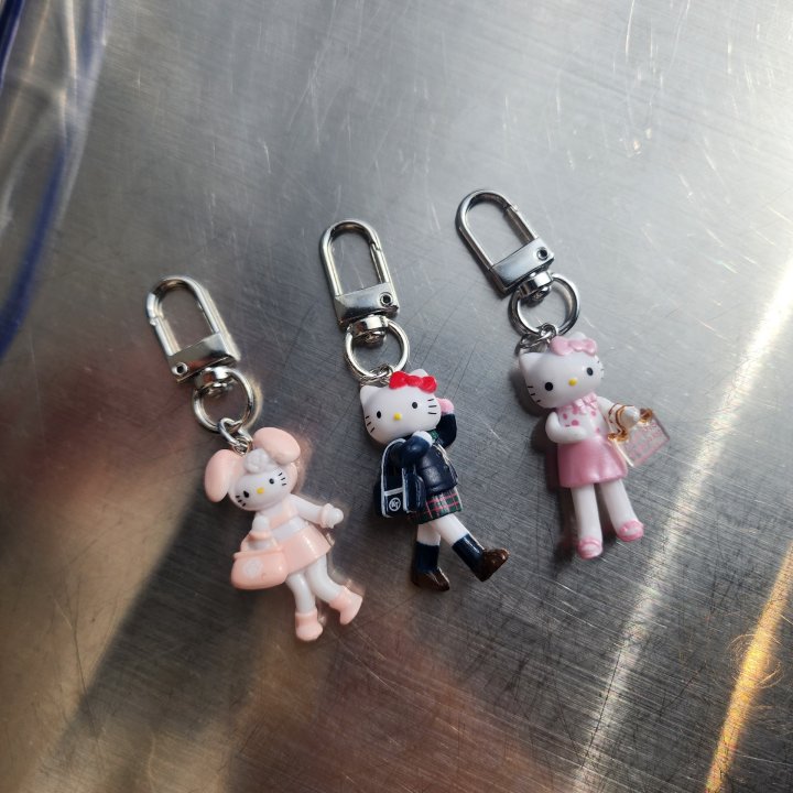 Newerly - Korean Women Fashion - #vintagekidsstyle - Long Leg Cat Keyring