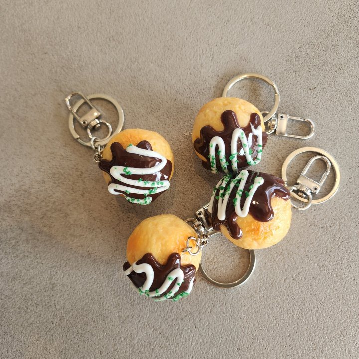 Newerly - Korean Women Fashion - #womensfashion - Tacoyaki Keyring