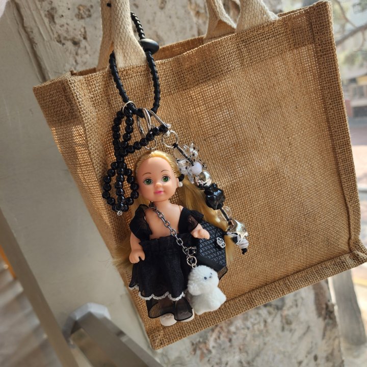 Newerly - Korean Women Fashion - #womensfashion - Babydoll Dress Keyring