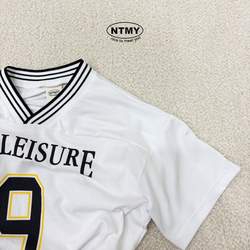 Nice To Meet You - Korean Children Fashion - #kidzfashiontrend - Number 9 V Neck Tee - 4