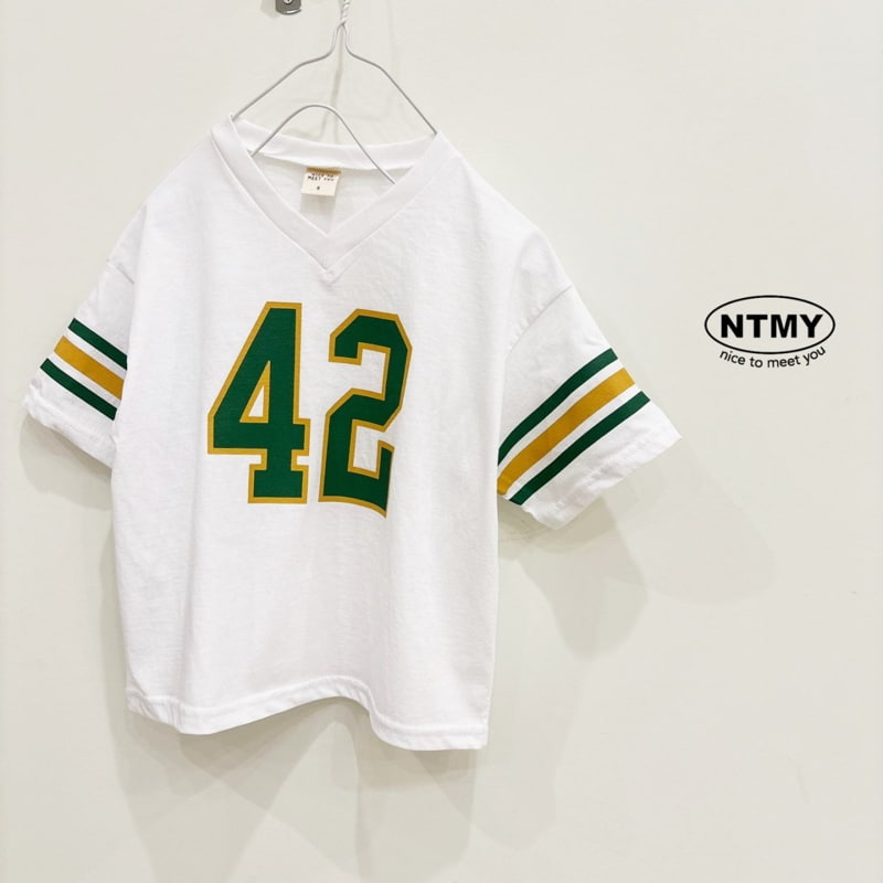 Nice To Meet You - Korean Children Fashion - #Kfashion4kids - 42 V Neck Tee - 3