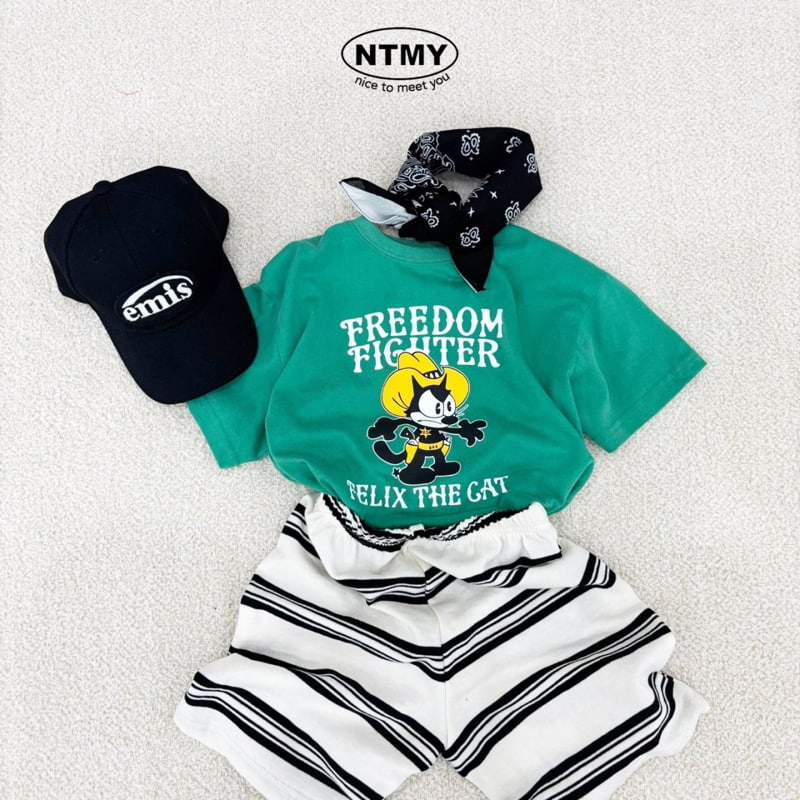 Nice To Meet You - Korean Children Fashion - #childofig - Stripe Tez Shorts - 12