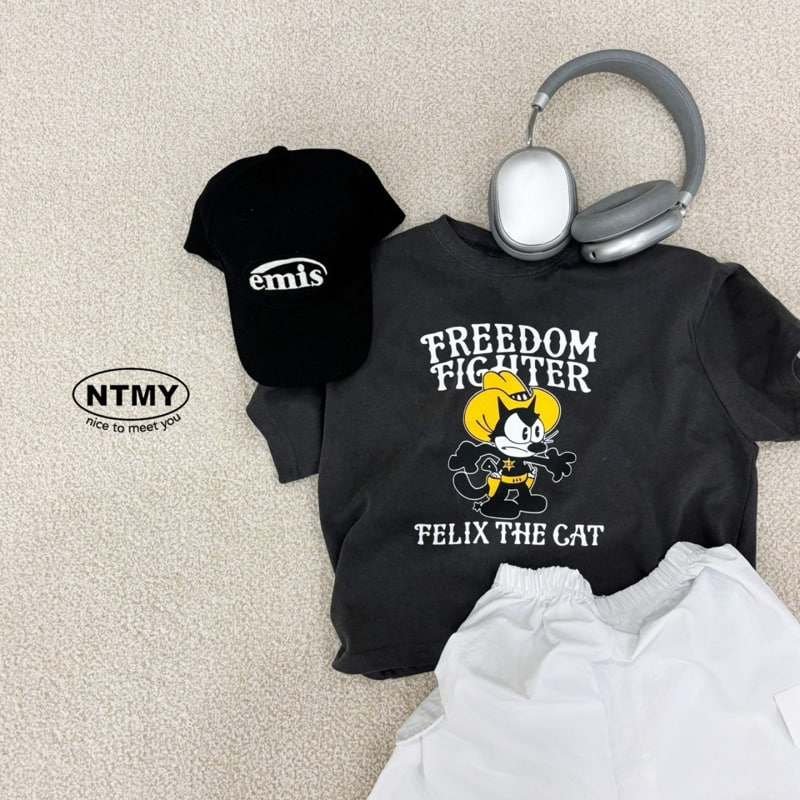 Nice To Meet You - Korean Children Fashion - #childofig - Freedom Tee - 6