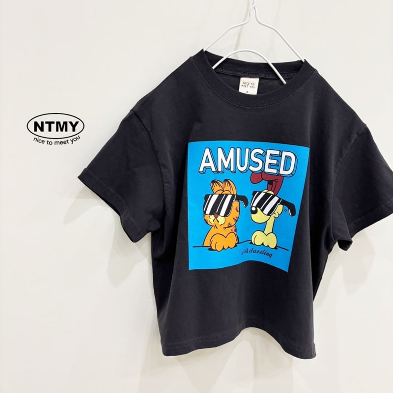 Nice To Meet You - Korean Children Fashion - #childofig - Sunglasses Tee - 4
