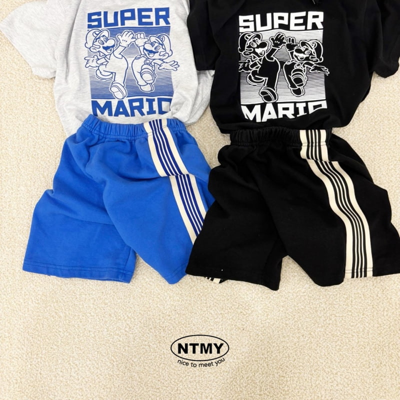 Nice To Meet You - Korean Children Fashion - #childrensboutique - Track Shorts - 7
