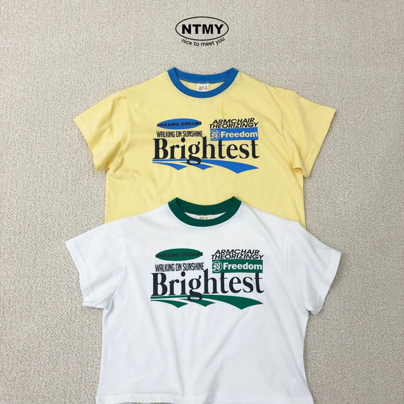 Nice To Meet You - Korean Children Fashion - #childrensboutique - Shine Raglan Tee - 6