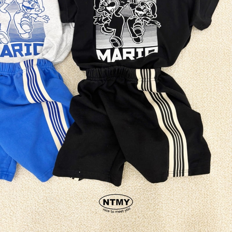Nice To Meet You - Korean Children Fashion - #designkidswear - Track Shorts - 8