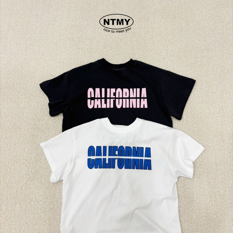 Nice To Meet You - Korean Children Fashion - #designkidswear - California Tee - 6