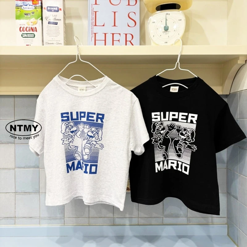 Nice To Meet You - Korean Children Fashion - #designkidswear - Super Tee - 12