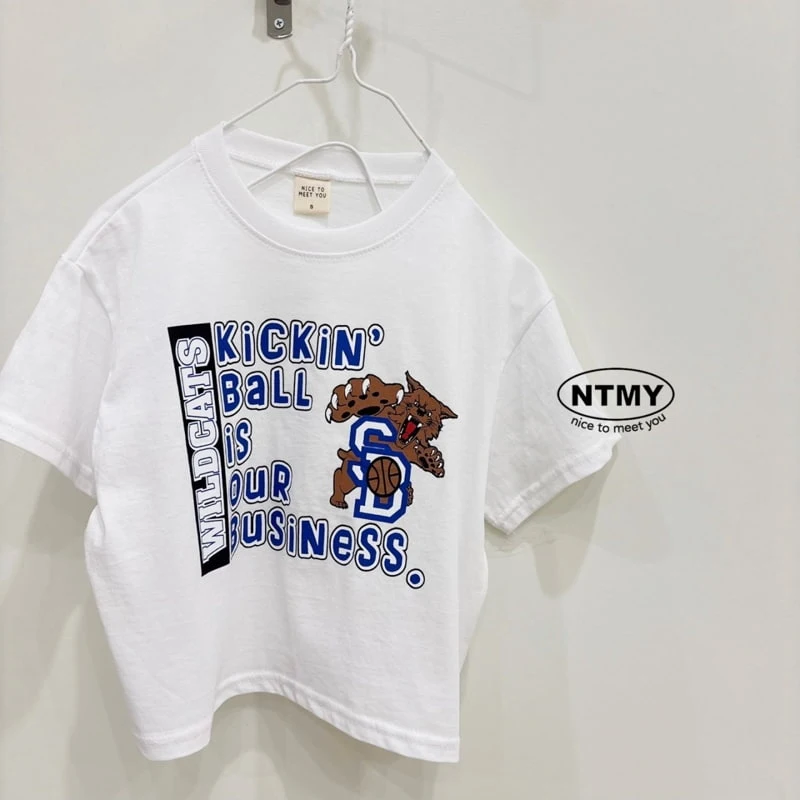 Nice To Meet You - Korean Children Fashion - #discoveringself - Wild Tee - 5