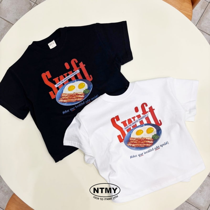 Nice To Meet You - Korean Children Fashion - #discoveringself - Brunch Tee - 3