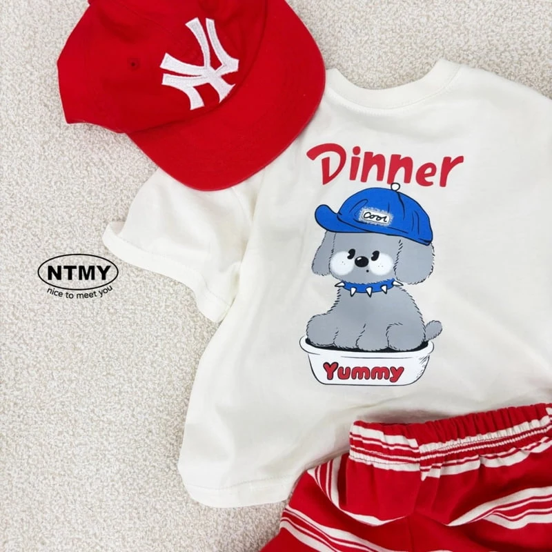 Nice To Meet You - Korean Children Fashion - #discoveringself - Doggy Tee - 12