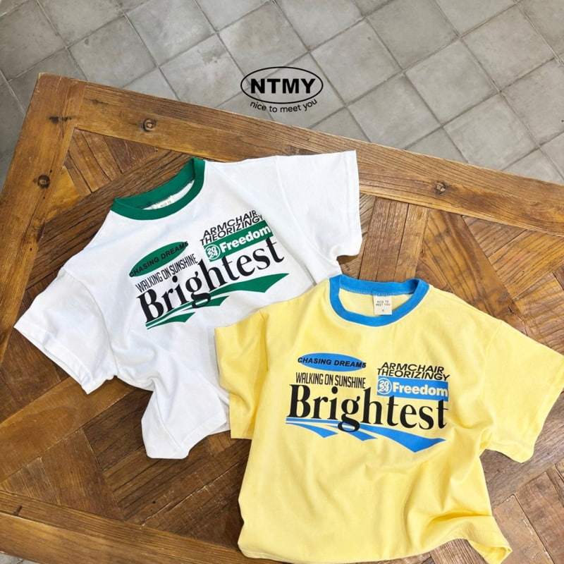 Nice To Meet You - Korean Children Fashion - #discoveringself - Shine Raglan Tee - 8