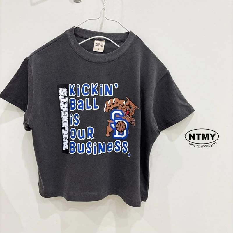 Nice To Meet You - Korean Children Fashion - #fashionkids - Wild Tee - 6