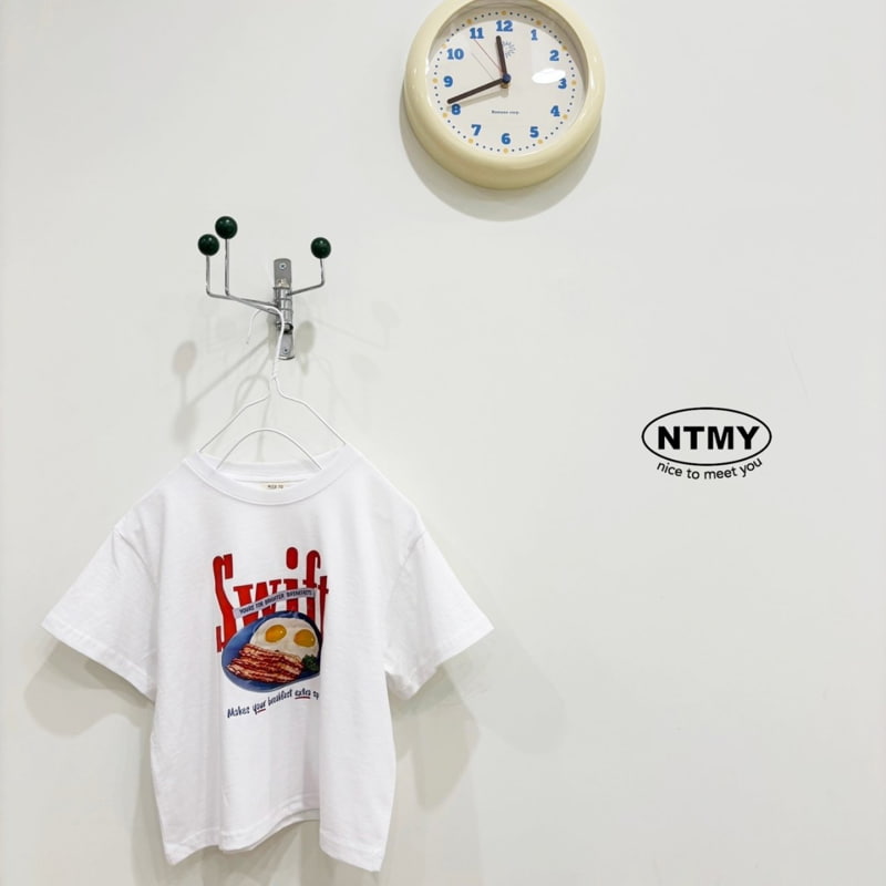 Nice To Meet You - Korean Children Fashion - #discoveringself - Brunch Tee - 4