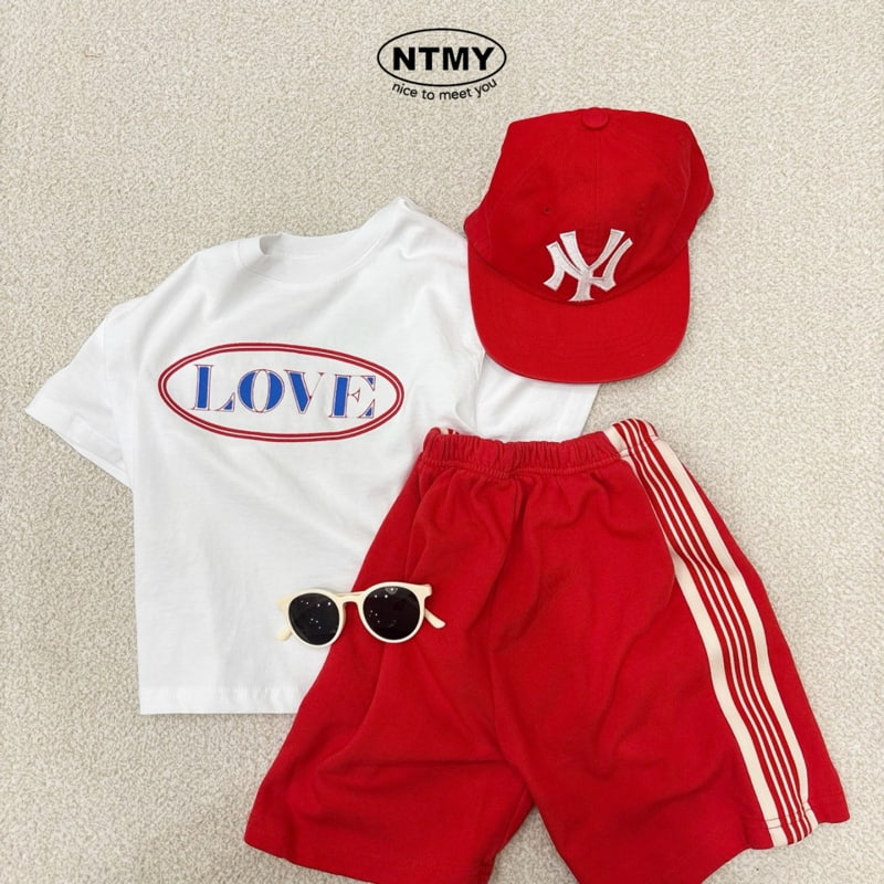 Nice To Meet You - Korean Children Fashion - #fashionkids - Love Tee