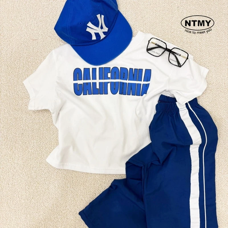 Nice To Meet You - Korean Children Fashion - #kidsshorts - California Tee - 9