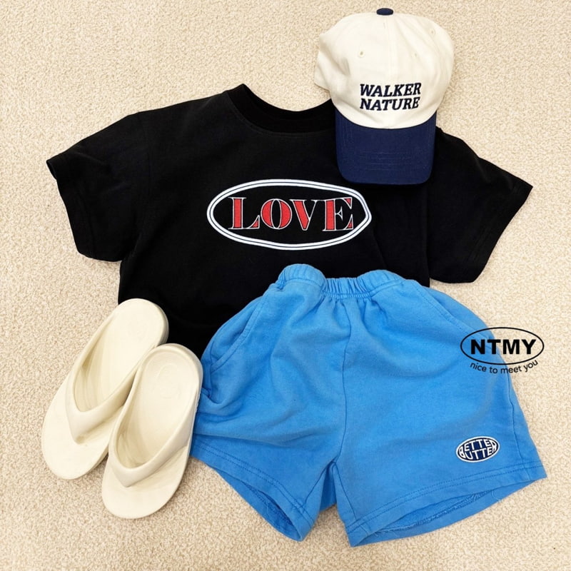 Nice To Meet You - Korean Children Fashion - #kidsstore - Love Tee - 3