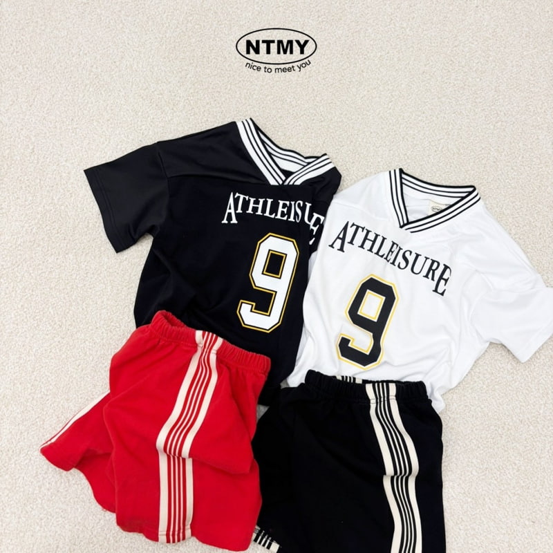 Nice To Meet You - Korean Children Fashion - #kidsstore - Number 9 V Neck Tee - 2