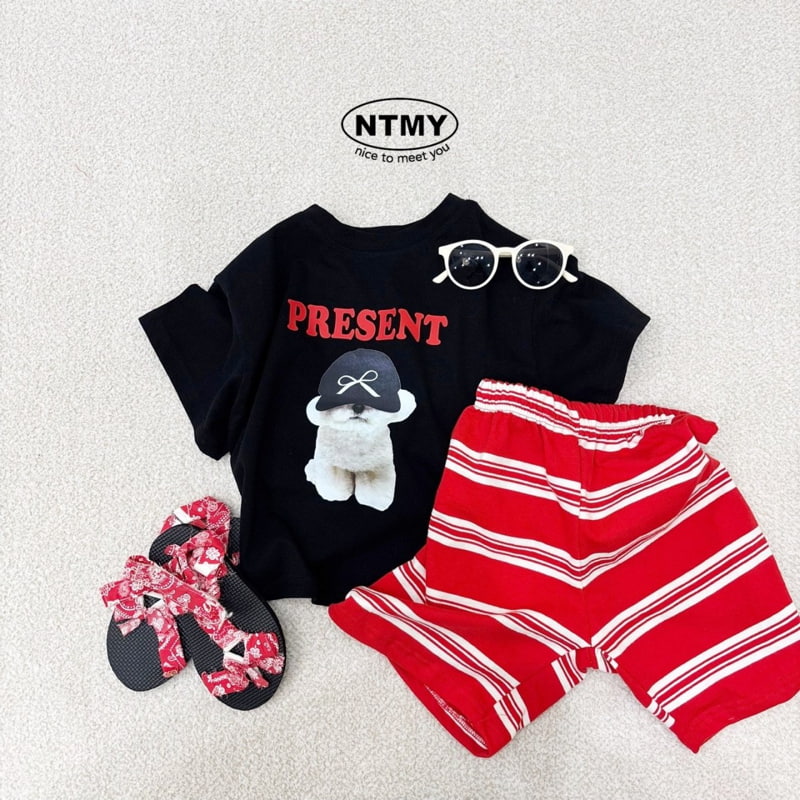 Nice To Meet You - Korean Children Fashion - #kidzfashiontrend - Stripe Tez Shorts - 6