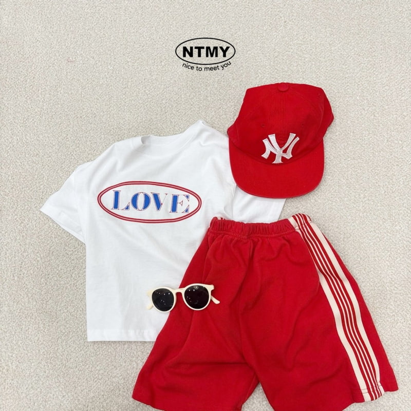 Nice To Meet You - Korean Children Fashion - #kidsstore - Love Tee - 4