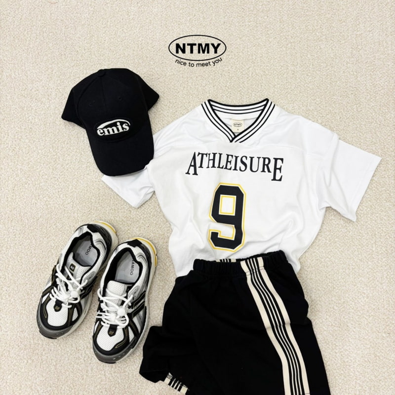 Nice To Meet You - Korean Children Fashion - #kidzfashiontrend - Number 9 V Neck Tee - 3