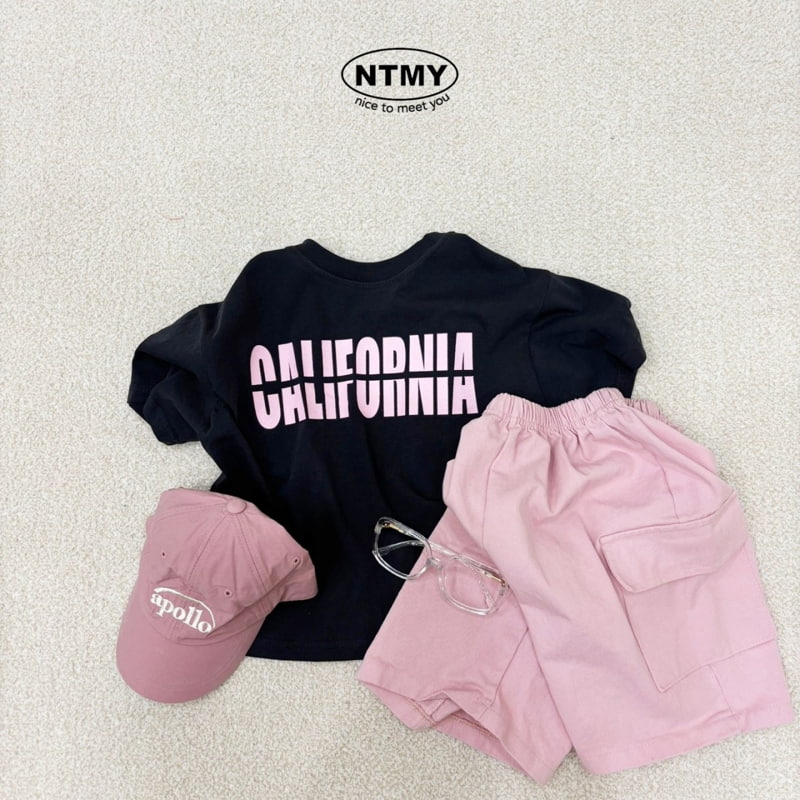 Nice To Meet You - Korean Children Fashion - #littlefashionista - Twill Pocket Shorts - 2