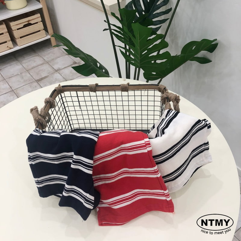 Nice To Meet You - Korean Children Fashion - #littlefashionista - Stripe Tez Shorts - 8
