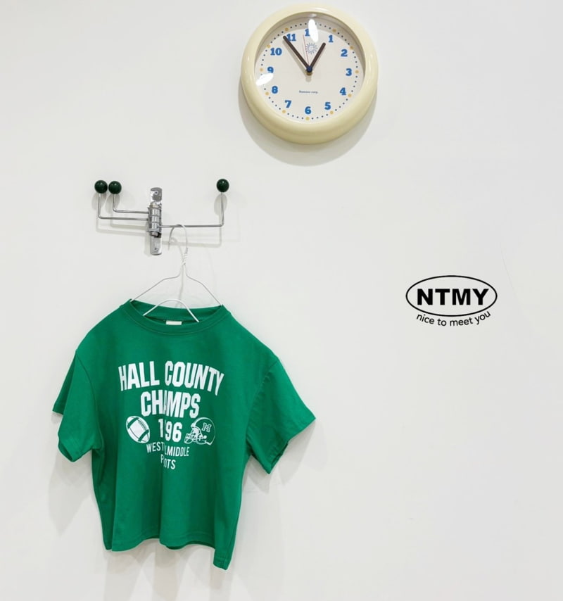 Nice To Meet You - Korean Children Fashion - #littlefashionista - Champs Tee - 5