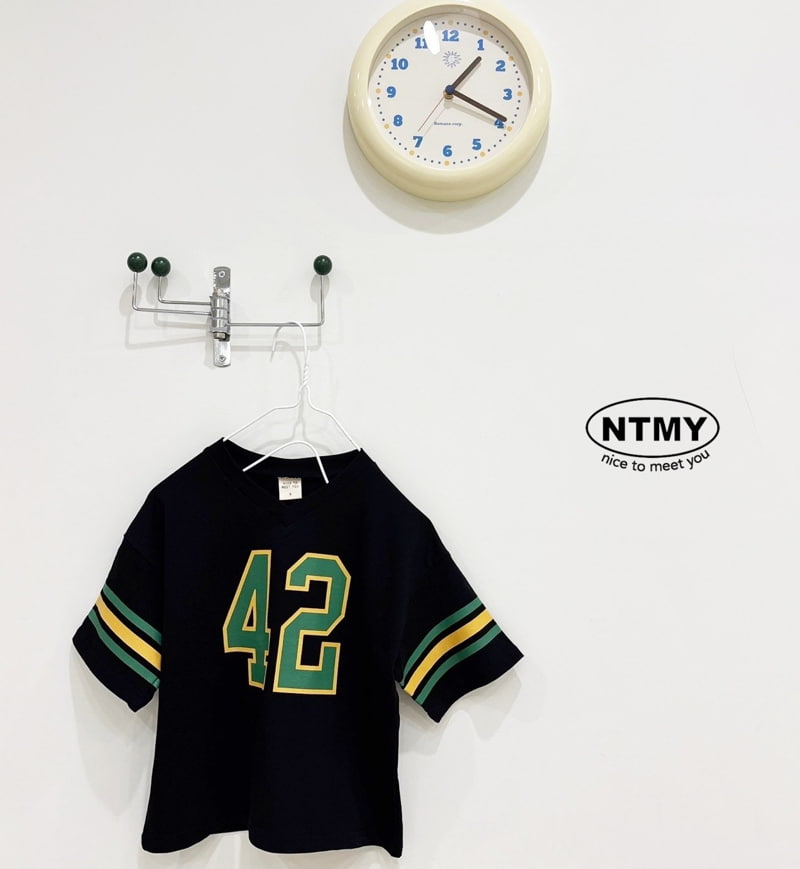 Nice To Meet You - Korean Children Fashion - #Kfashion4kids - 42 V Neck Tee - 4