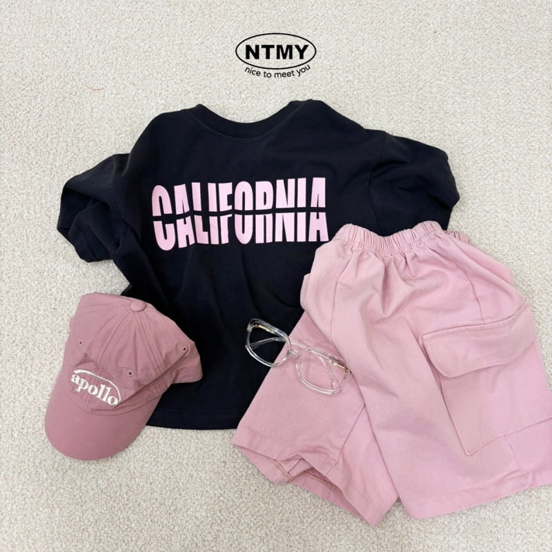 Nice To Meet You - Korean Children Fashion - #magicofchildhood - Twill Pocket Shorts - 3