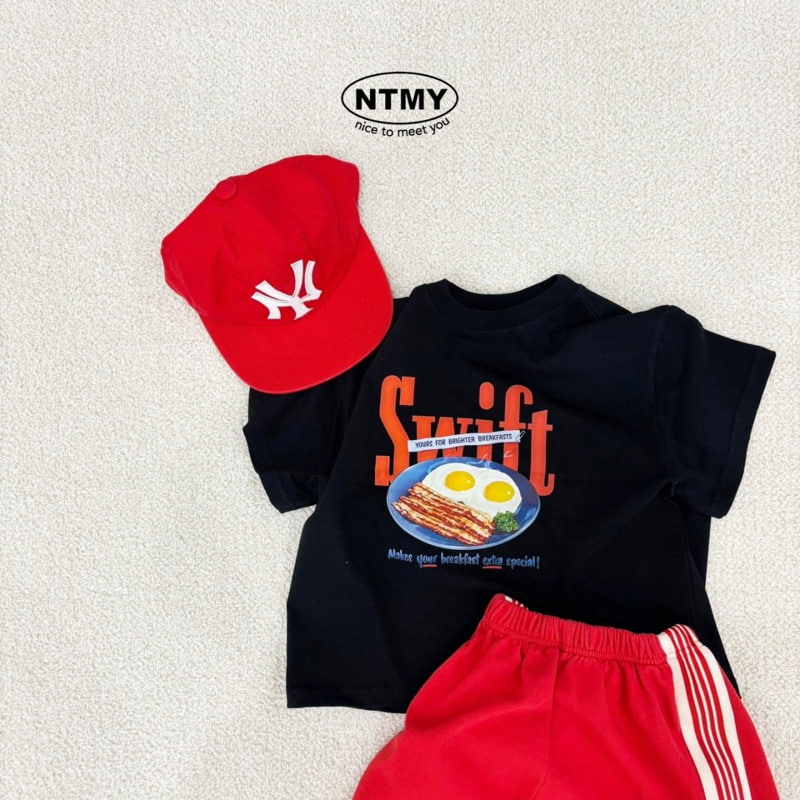 Nice To Meet You - Korean Children Fashion - #magicofchildhood - Brunch Tee - 10