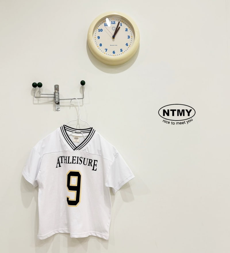 Nice To Meet You - Korean Children Fashion - #magicofchildhood - Number 9 V Neck Tee - 6