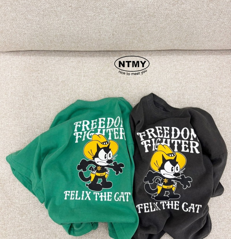 Nice To Meet You - Korean Children Fashion - #magicofchildhood - Freedom Tee - 2