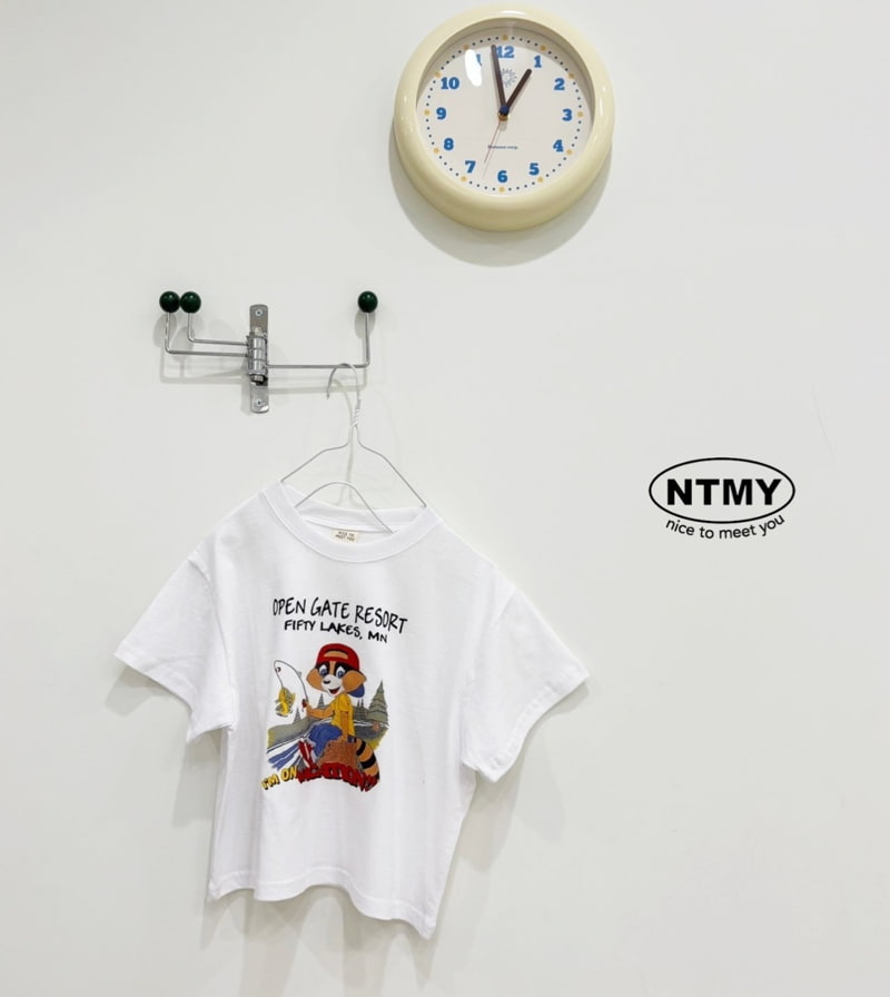 Nice To Meet You - Korean Children Fashion - #minifashionista - Raccoon Tee - 2
