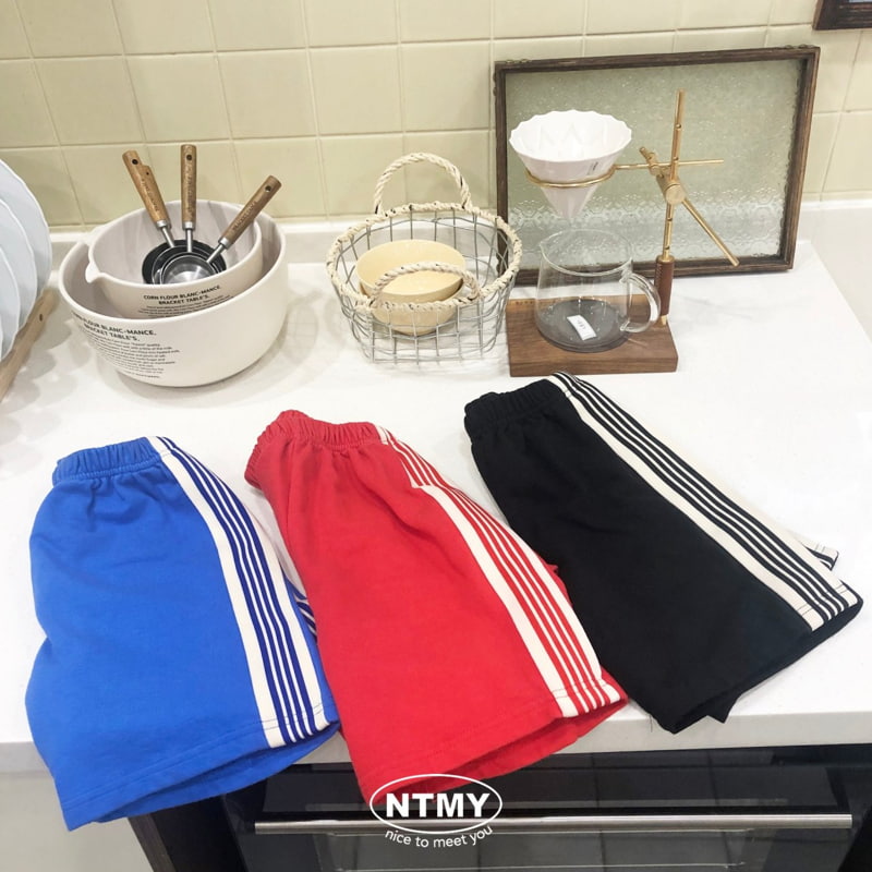 Nice To Meet You - Korean Children Fashion - #minifashionista - Track Shorts