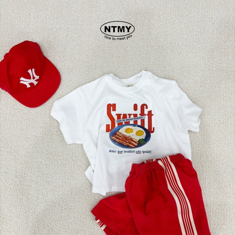 Nice To Meet You - Korean Children Fashion - #minifashionista - Brunch Tee - 11