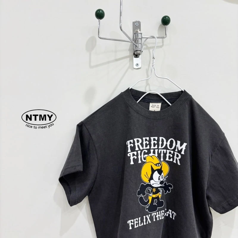 Nice To Meet You - Korean Children Fashion - #minifashionista - Freedom Tee - 3
