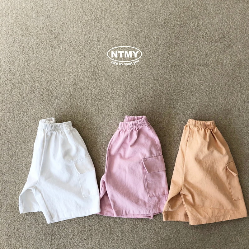 Nice To Meet You - Korean Children Fashion - #prettylittlegirls - Twill Pocket Shorts - 5