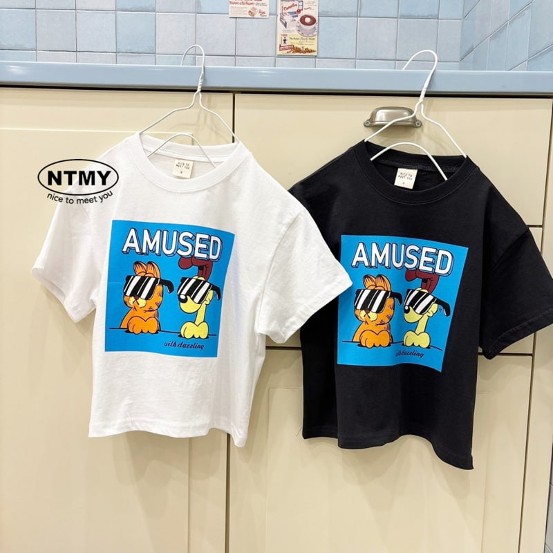 Nice To Meet You - Korean Children Fashion - #prettylittlegirls - Sunglasses Tee - 2
