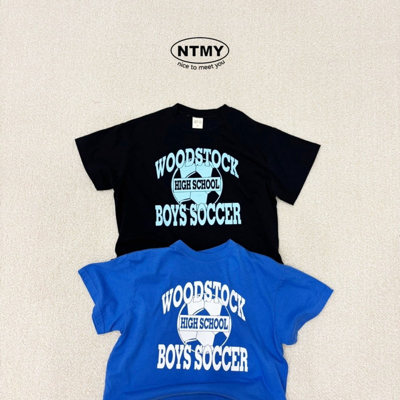 Nice To Meet You - Korean Children Fashion - #prettylittlegirls - Football Tee