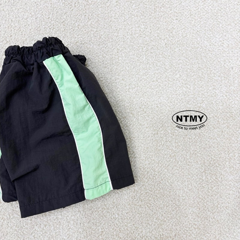 Nice To Meet You - Korean Children Fashion - #stylishchildhood - Line Shorts - 2