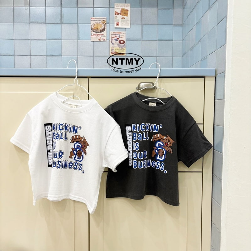 Nice To Meet You - Korean Children Fashion - #stylishchildhood - Wild Tee