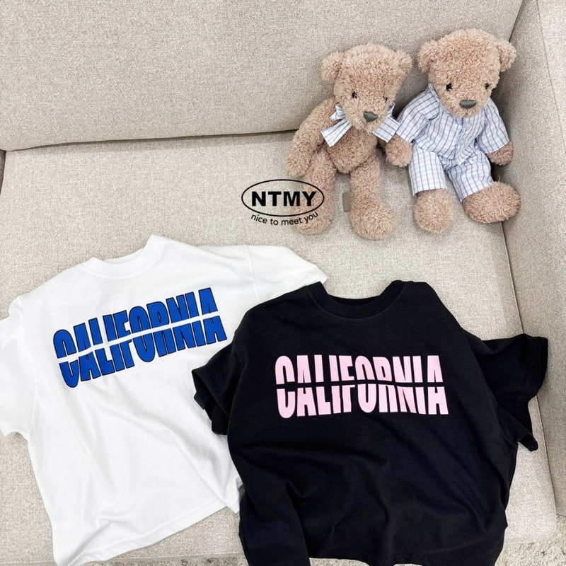 Nice To Meet You - Korean Children Fashion - #todddlerfashion - California Tee