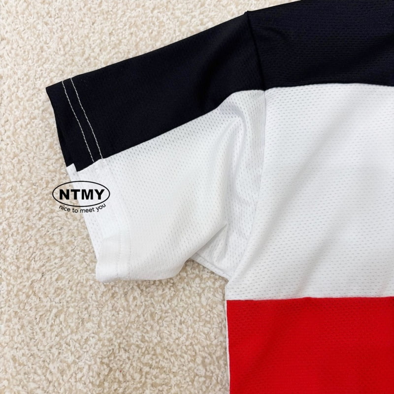Nice To Meet You - Korean Children Fashion - #todddlerfashion - Hoodie Raglan Tee - 12